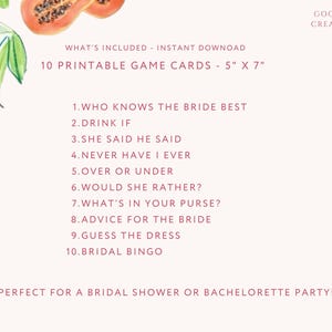 Farmer's Market Bridal Shower Invite Bundle: Editable Templates (Digital Download) image 8