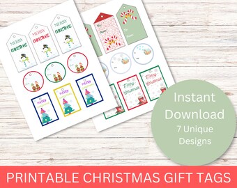 Christmas Printable Gift Tags