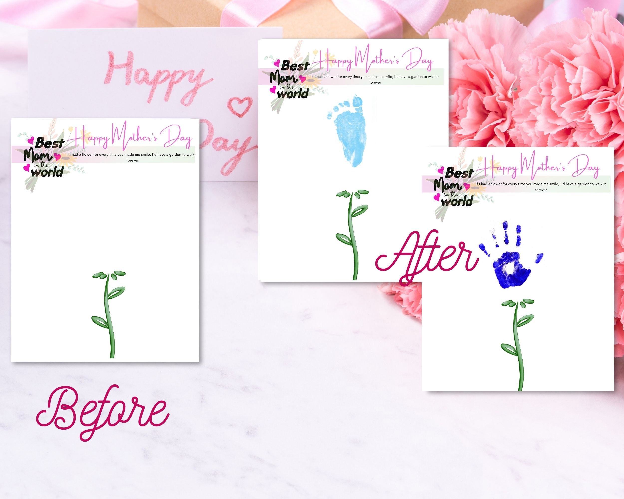 Printable Mother's Day Crafts for Kids - Etsy