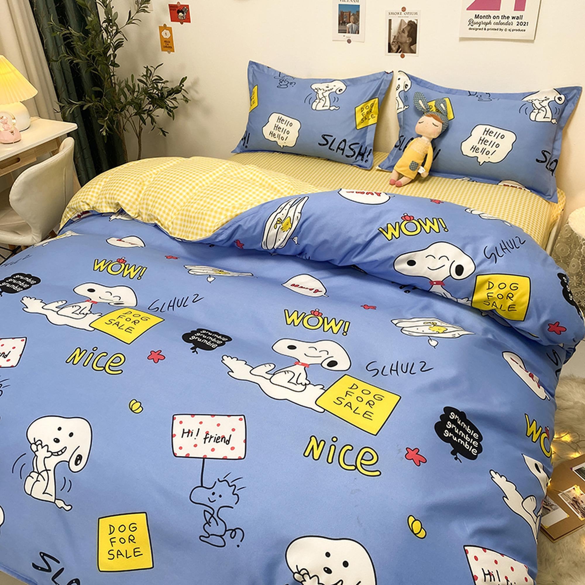 Snoopy sale nursery bedding
