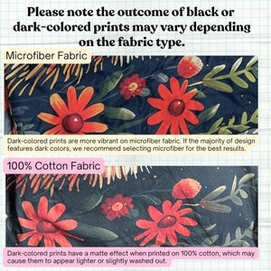 a close up of two pictures of fabric