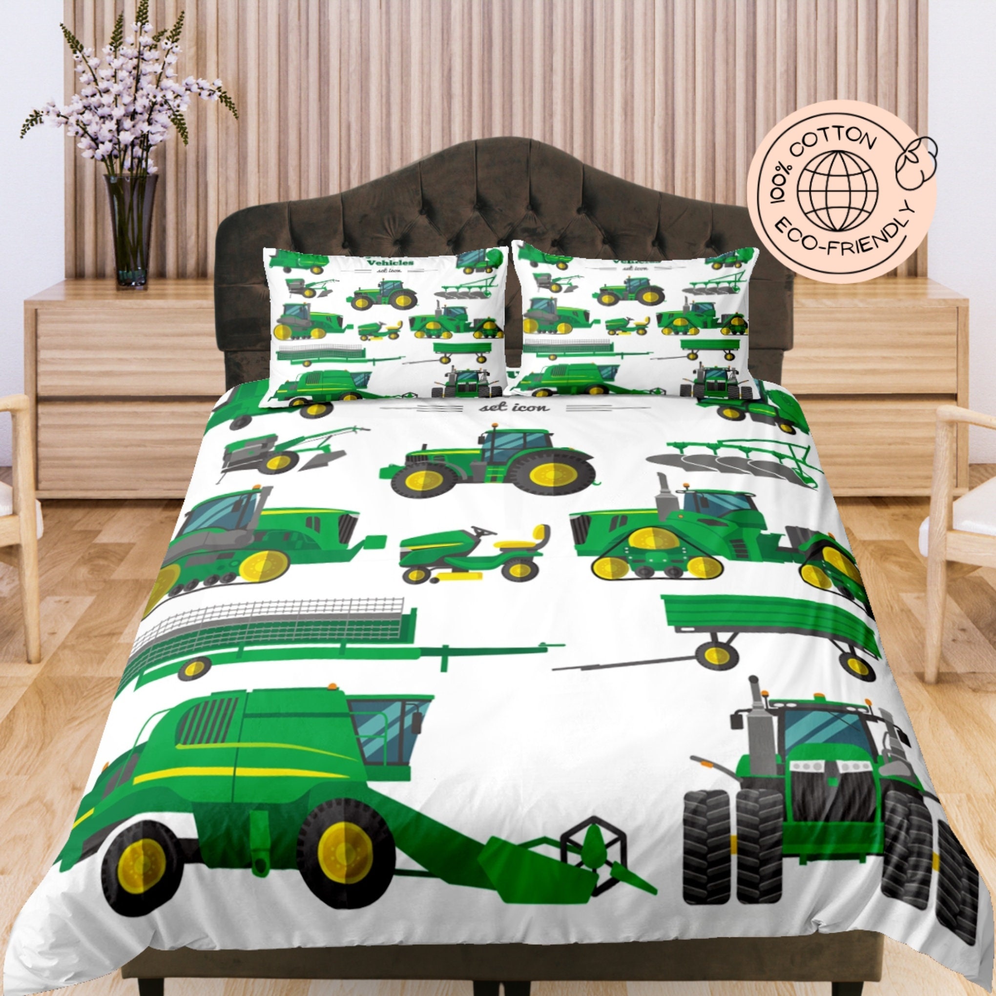 John Deere Bedding Twin Etsy