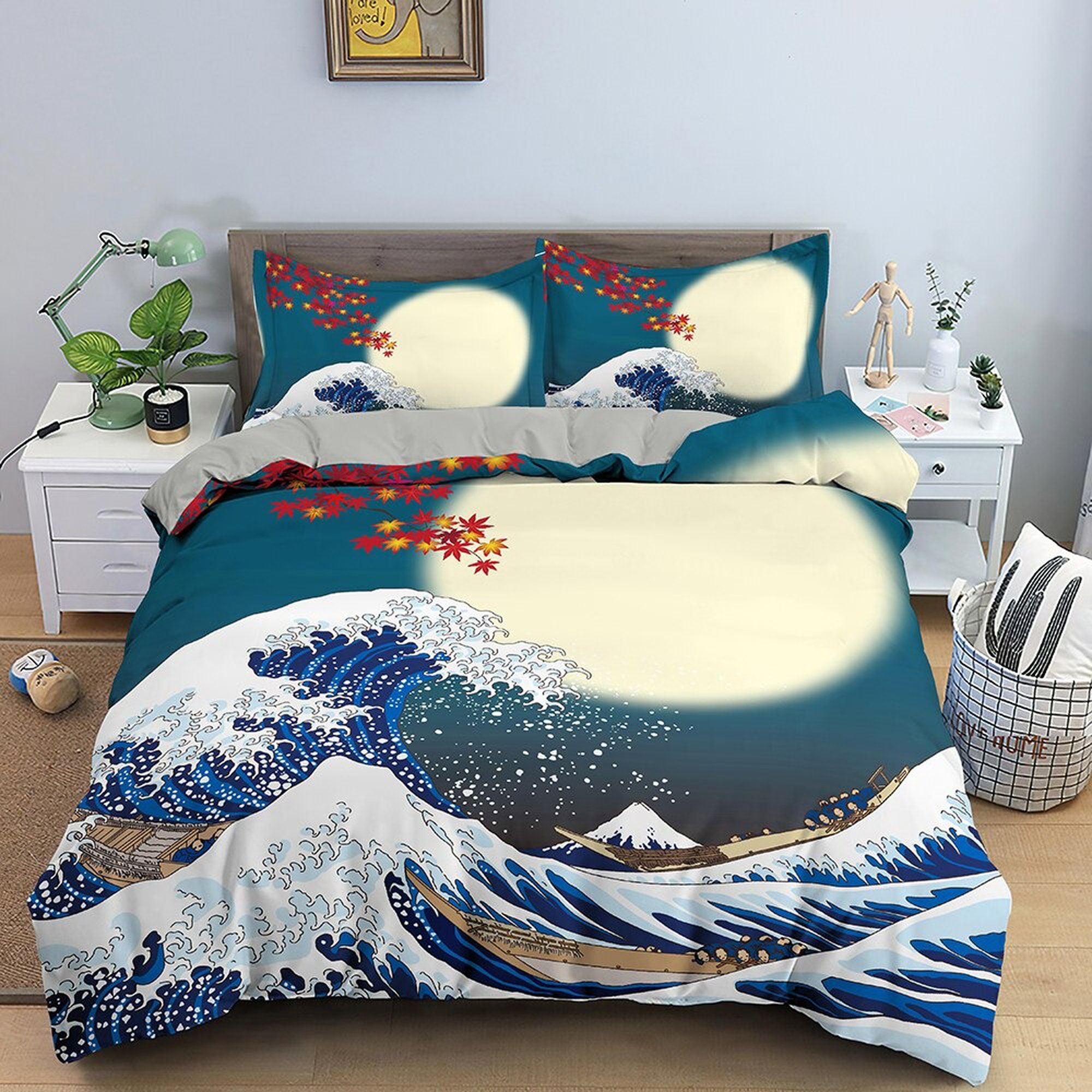 Japanese Inspired Bedding