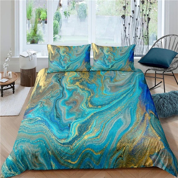 King size marble bedroom set online