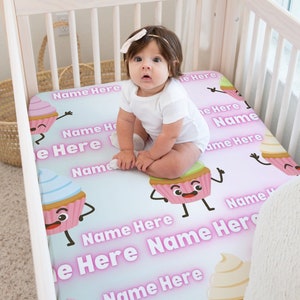Cupcake crib bedding discount
