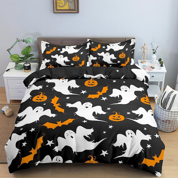 Halloween Bedding Etsy