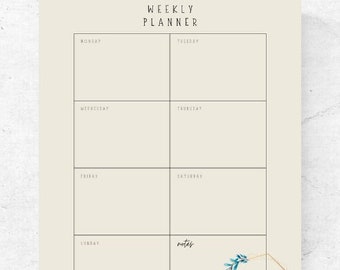 Weekly Planner-Printable