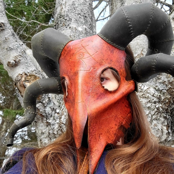 Pagan Mask Etsy