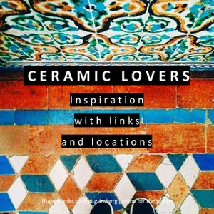 CERAMIC LOVERS - swoonworthy locations for ceramics in Seville