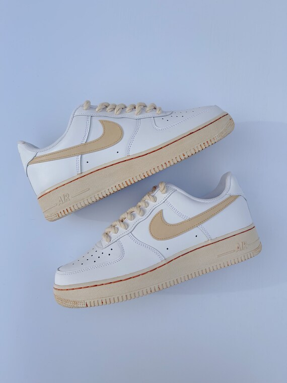 air force 1 beige sole