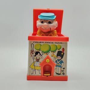 Fisher Price Vintage Jack in the Box - Etsy Fisher Price Vintage Jack in the Box - Etsy
