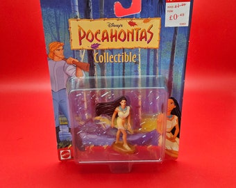 figurine pocahontas vintage scellée dans son emballage d'origine