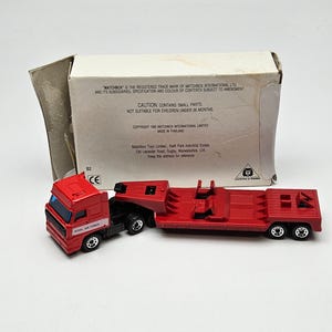 Matchbox DAF 3000 truck and trailer with original box