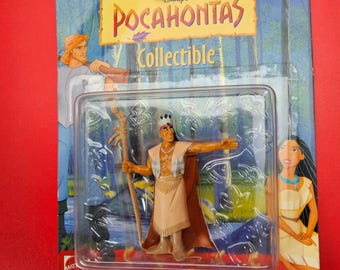 Figurka Pocahontas w oryginalnym opakowaniu, vintage