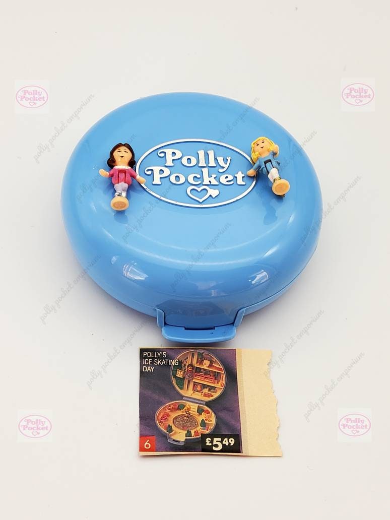 Polly Pocket Double Play Skating Compact