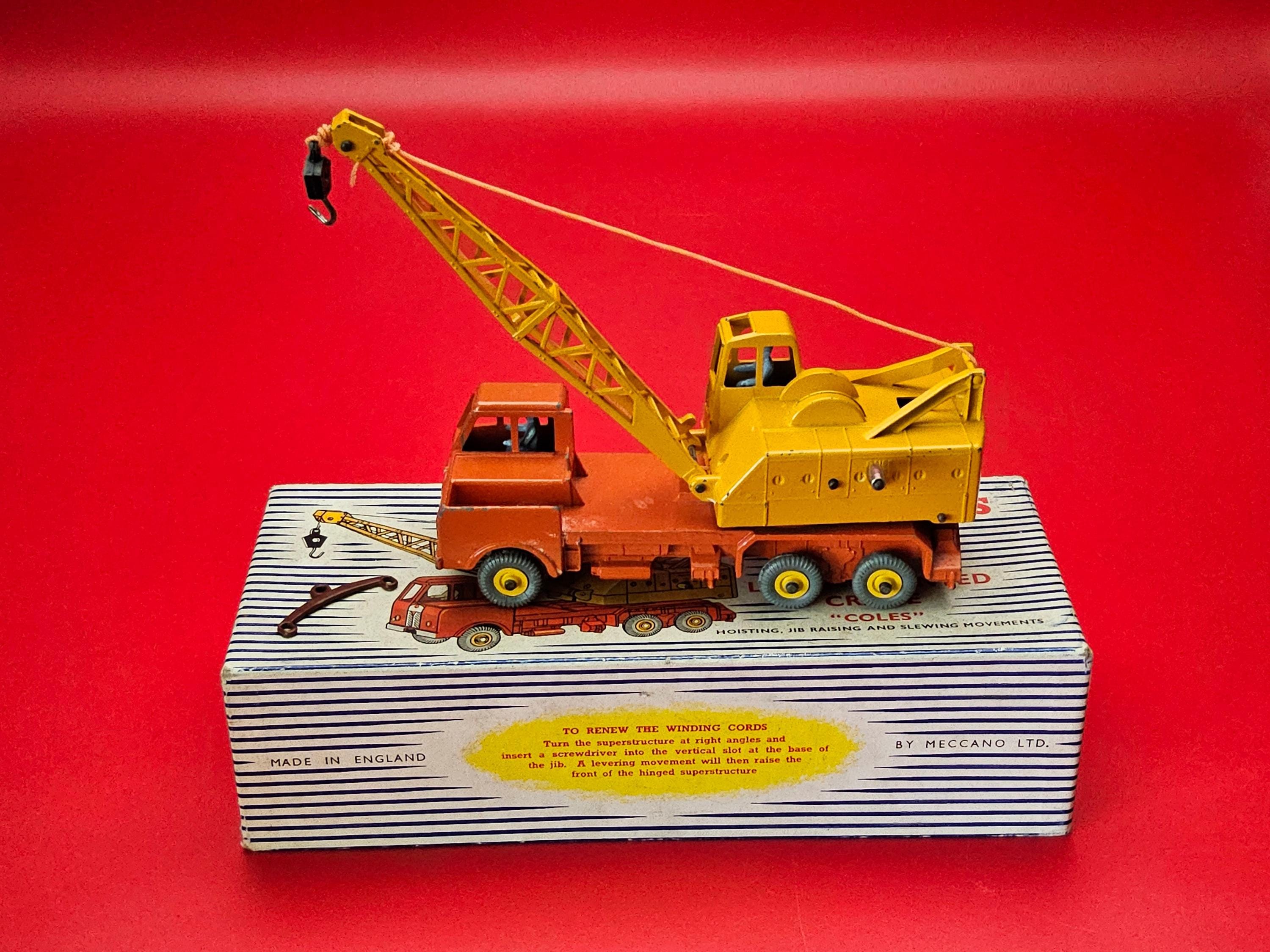 Dinky Toys Supertoys 972 – Camion Grue Coles – Avec Boîte – Vinta - Modélisme