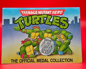 Teenage mutant ninja turtles the official medal collection 100% complete