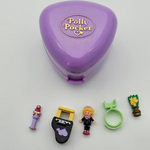Polly pocket piano recital ring case 100% complete