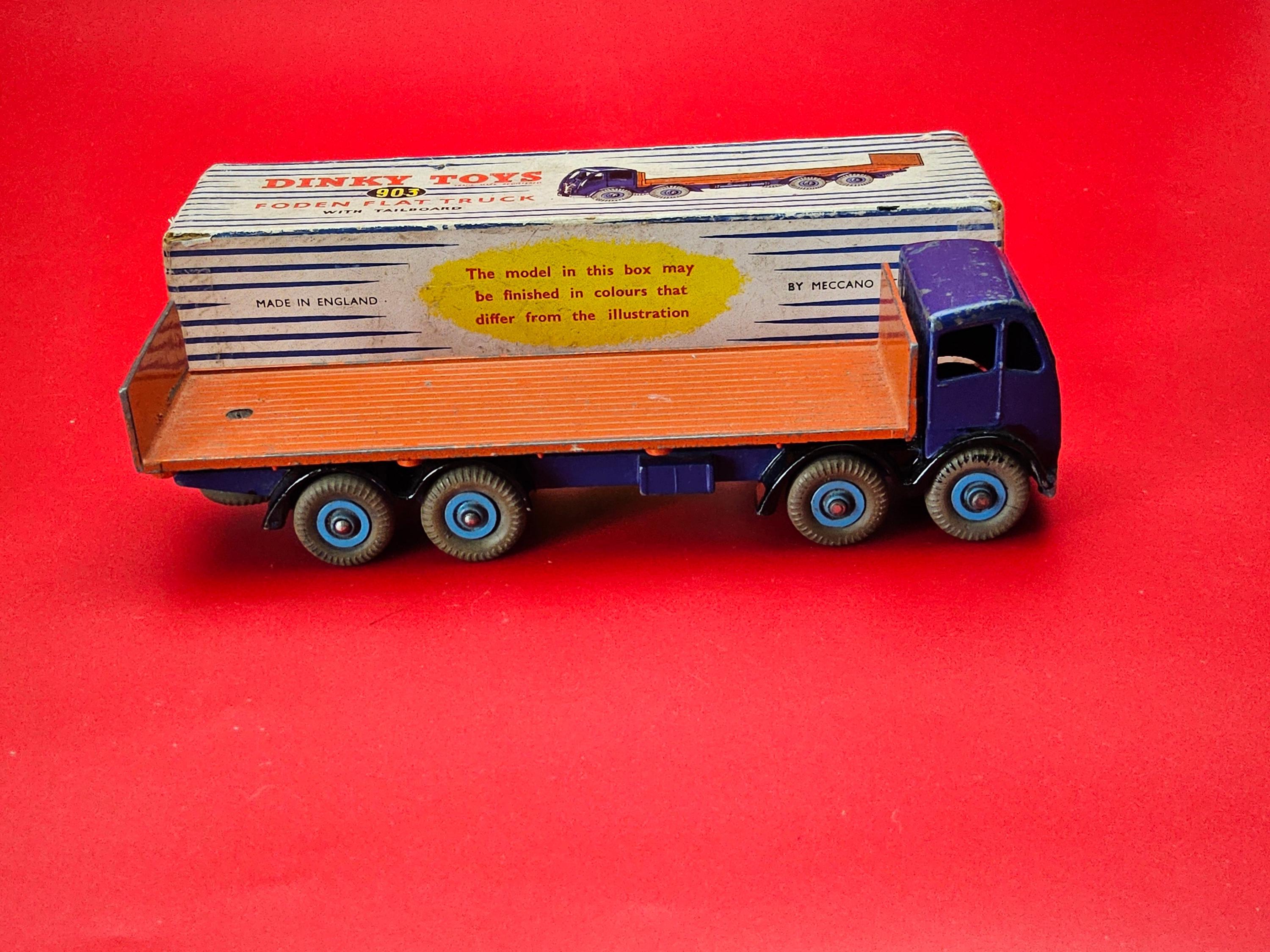 Dinky Supertoys No.903 Foden Flat Truck with Tailboard - a photo on
