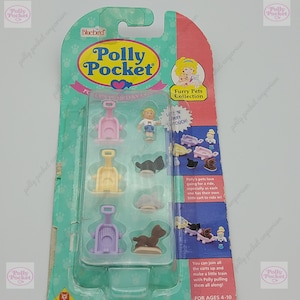 Wózek dla zwierząt Polly Pocket 100% kompletny z oryginalnym opakowaniem