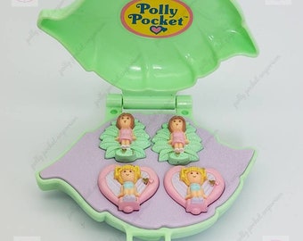 Polly pocket earrings case 100% complete