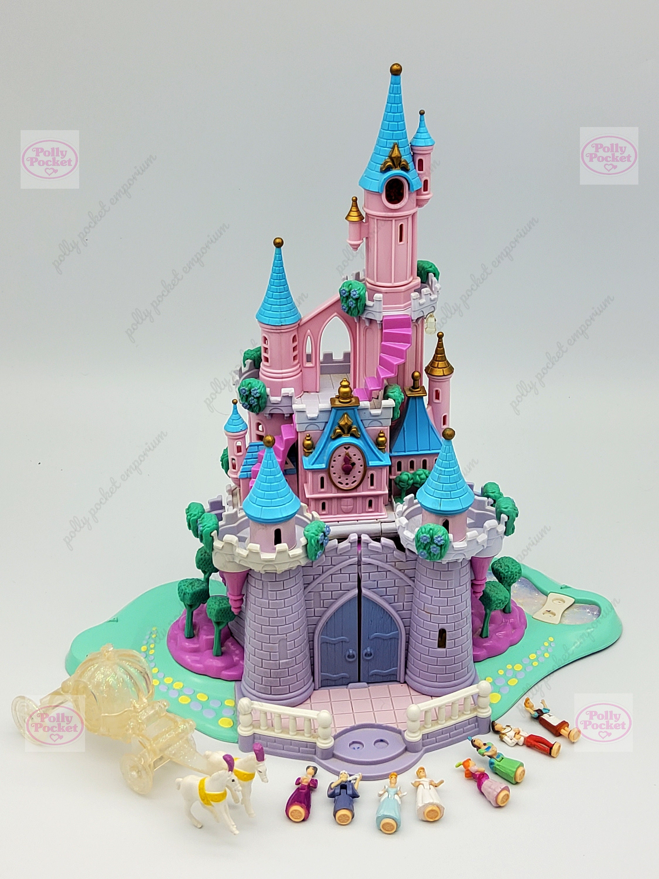 Polly Pocket Vintage - Château Cendrillon Disney - 1995