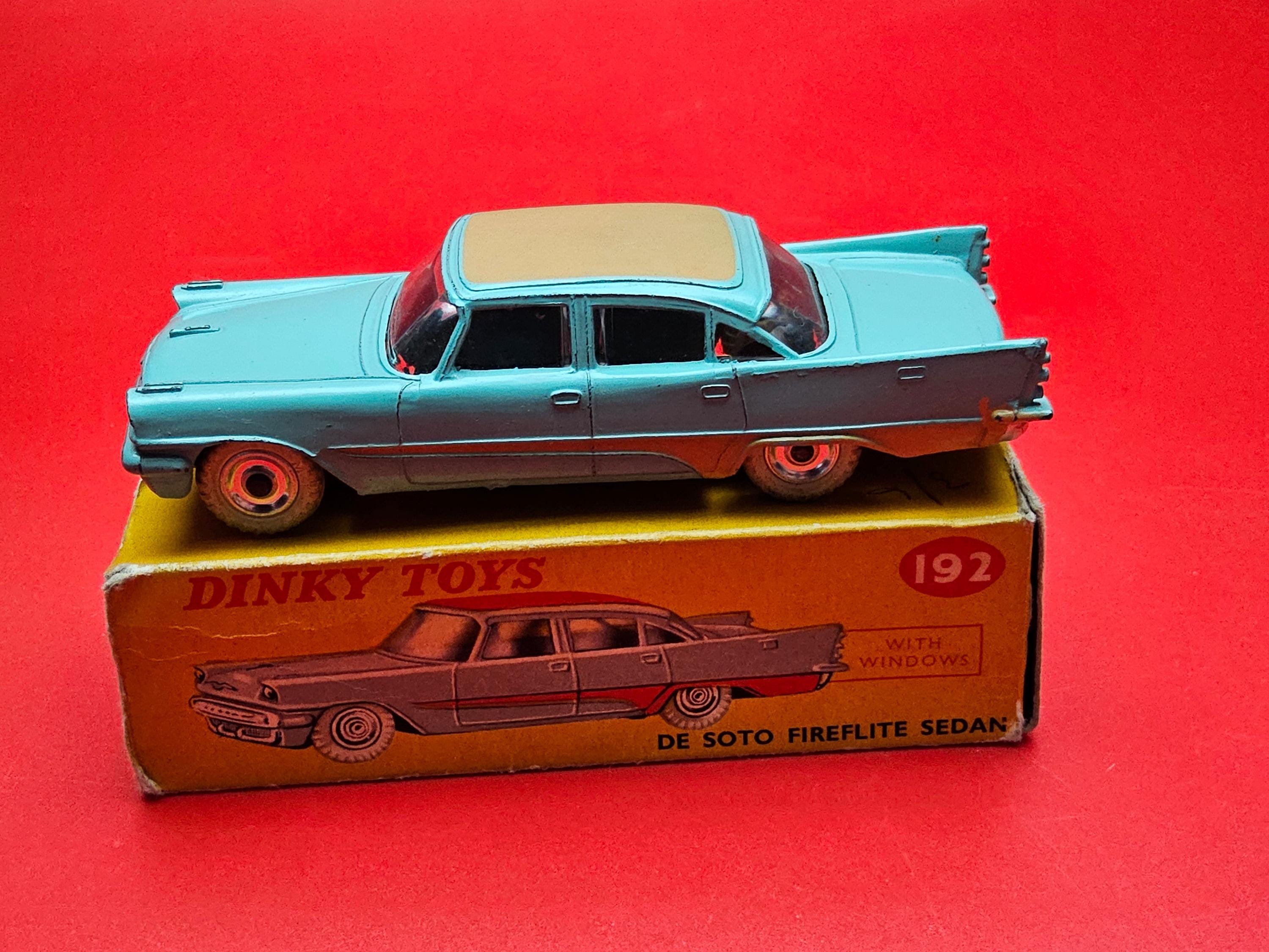 ミニカー Dinky Toys 192 De Soto Fireflite Sedan Dinky #192 De Soto Fireflite Sedan With Original Box - Etsy