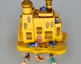 Polly Pocket Disney Aladdin Agrabah Marktplatz 100% vollständig