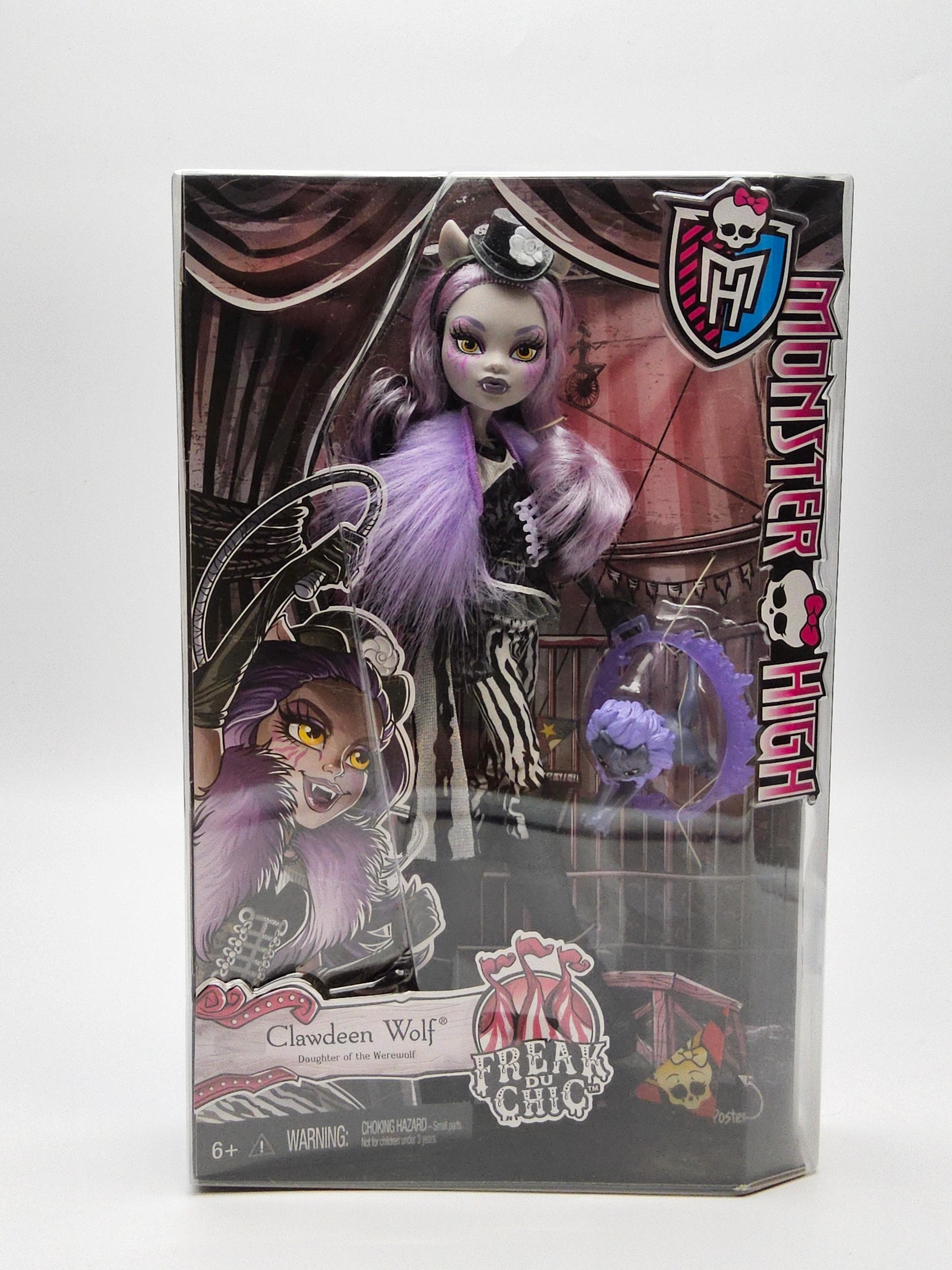 Monster High Clawdeen Wolf Freak Du Chic Doll Sealed in Original