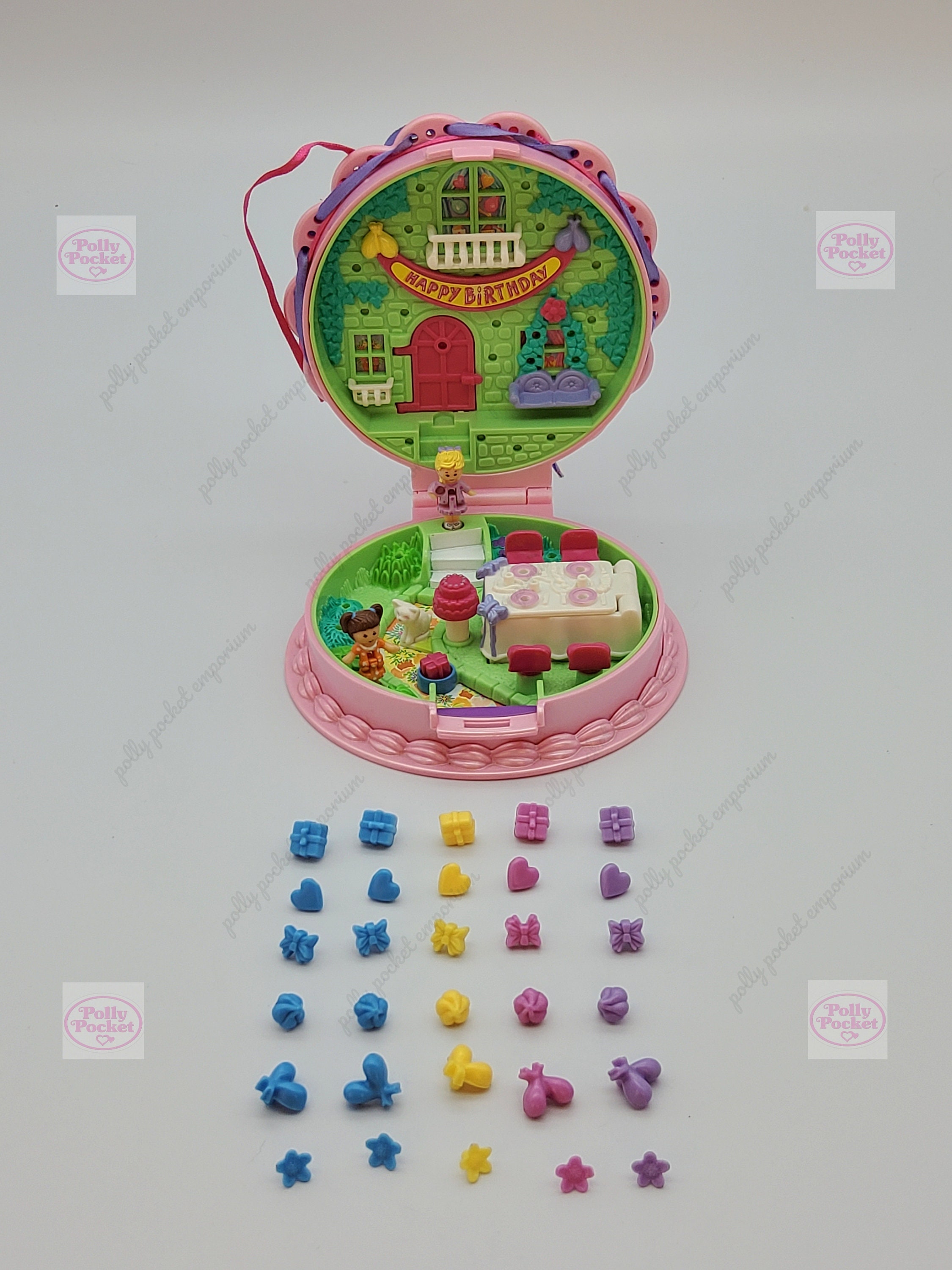 RARE Variation Polly Pocket Birthday Surprise 100 Complete Etsy UK