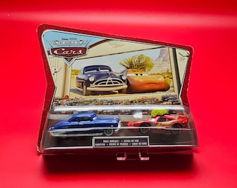 Disney cars movie moments lightning McQueen and doc Hudson sealed