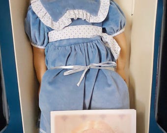 Annette Himstedt Alke Puppen Kinder muñeca de 28 pulgadas en caja original