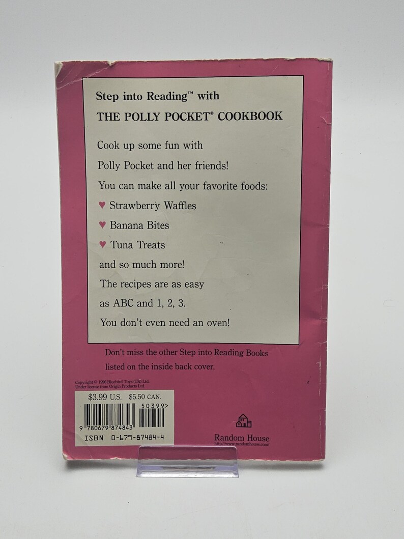 Polly Pocket Cook Book - Etsy