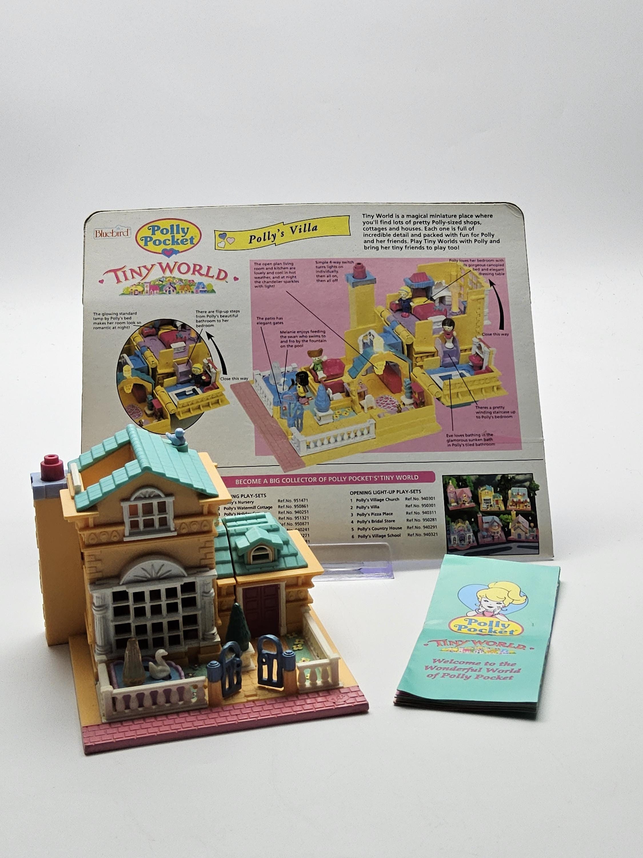 Polly Pocket 1992 Hollywood Hotel COMPLET - Portes OK - Neuf