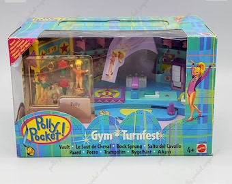 Polly pocket gym turnfest vault sealed in original packaging