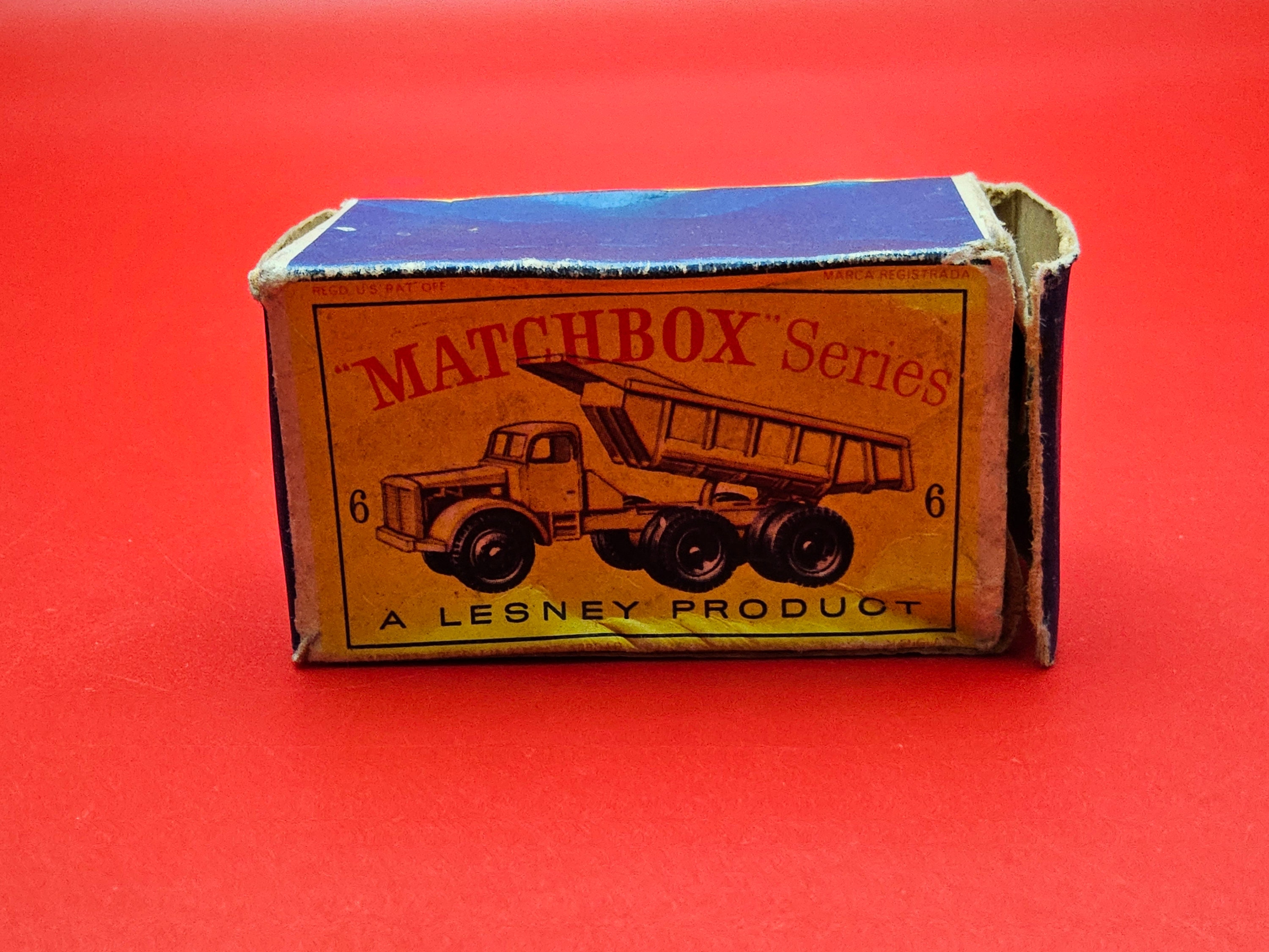 ミニカー MATCHBOX No.6 EUCLID QUARRY TRUCK Vintage Matchbox Car No. 6 Euclid Dump Truck Quarry Truck | eBay