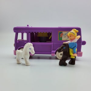 Écuries Polly Pocket en déplacement 100% complet
