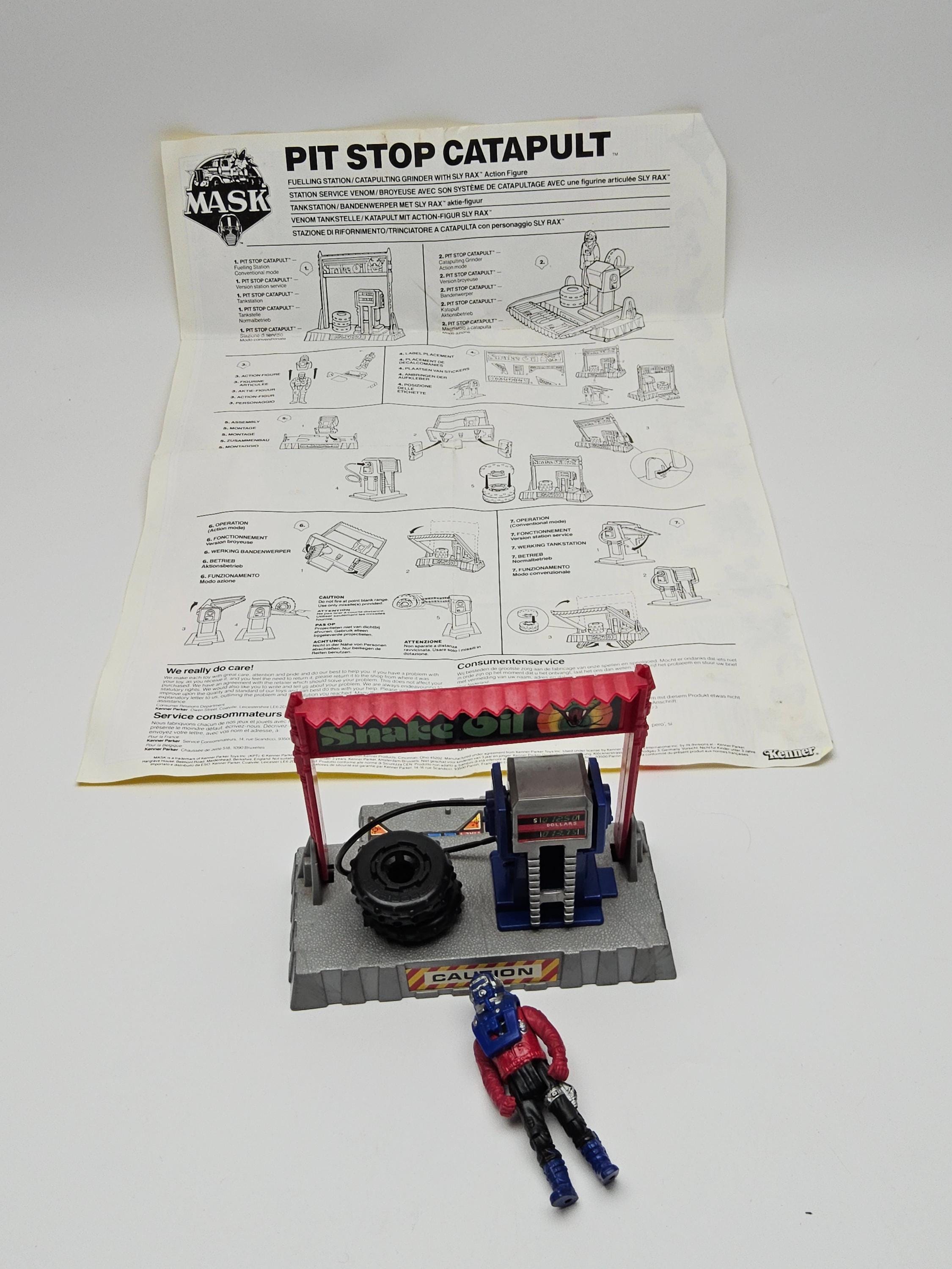 M.A.S.K. - Pit-Stop Catapult MISB - Version Euro - Kenner