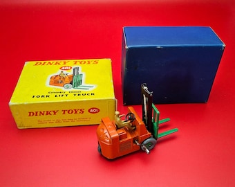 Dinky #401 fork lift truck with original box