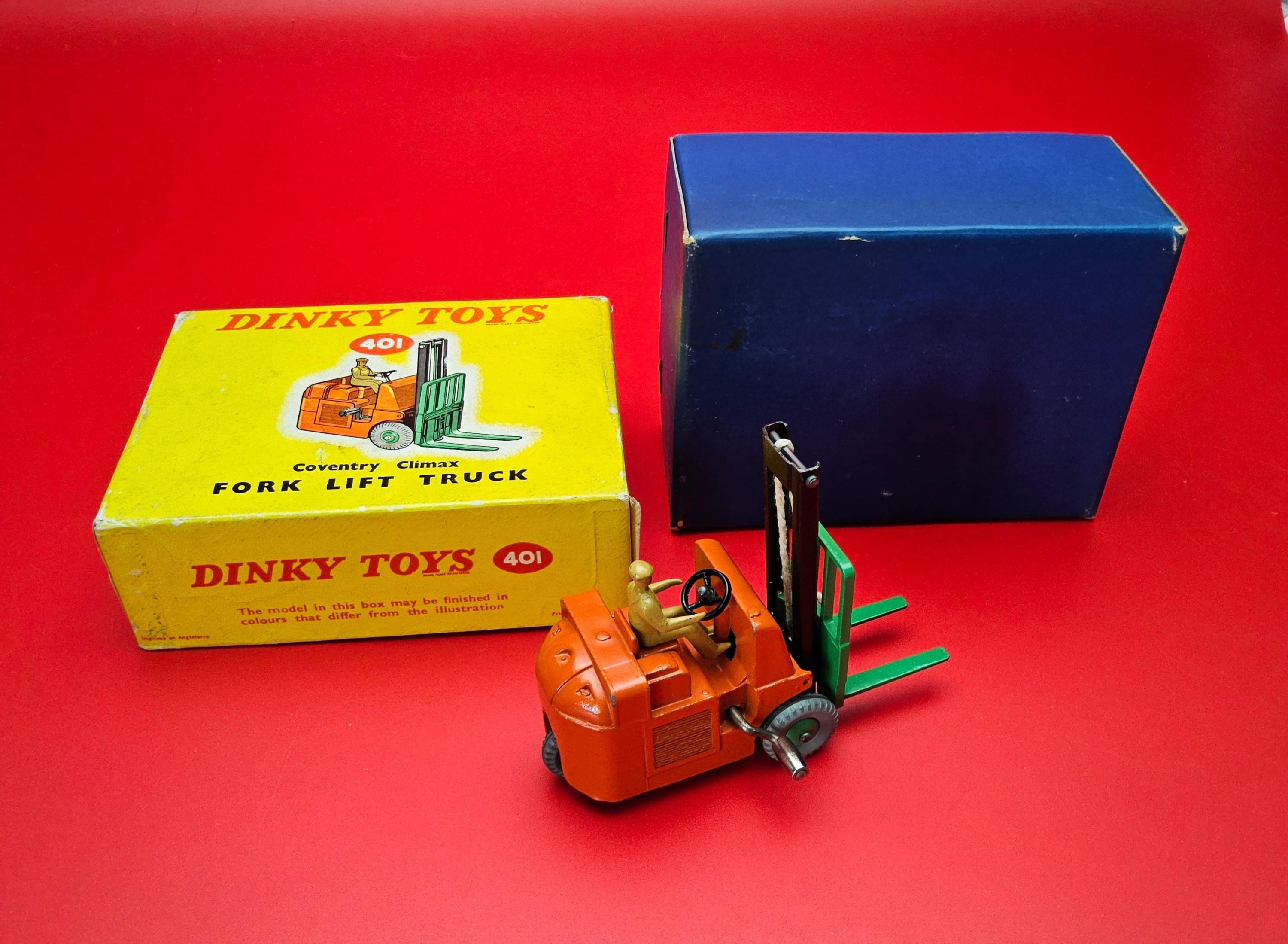 dinky toys　conveyancer fork lift truck Dinky #401 Fork Lift Truck With Original Box - Etsy UK