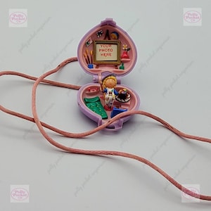 RARE Polly pocket pretty picture locket 100% complete