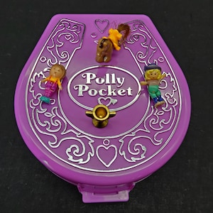 Polly pocket pony riding show with working sound