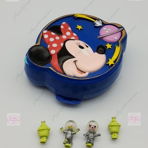 RARE Polly tasca minnie mouse space case 100% completo