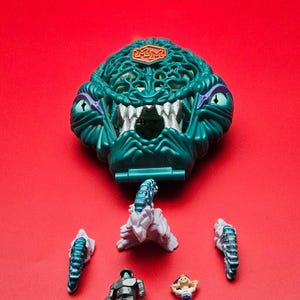 Mighty Max - Shrunken Head - Brain Face - Playset complet