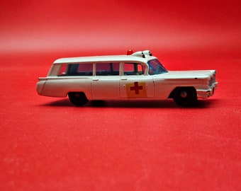 Matchbox number 54 cadillac ambulance with original box