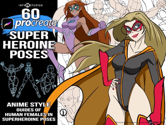 Superhero Poses for Genesis 8 Female | Daz 3D