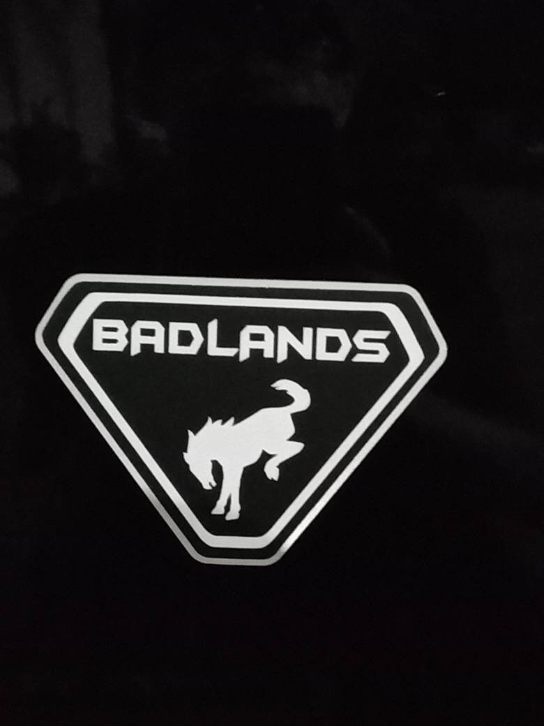 Ford Bronco Sport Badlands Side Emblem Overlay Decal - Etsy