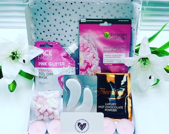 Ladies Pamper Gift Box: Spa Night In, Birthday Gift