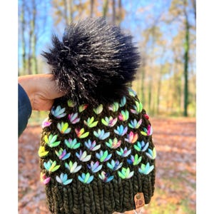 Malabrigo Green Hat - Etsy display picture 3