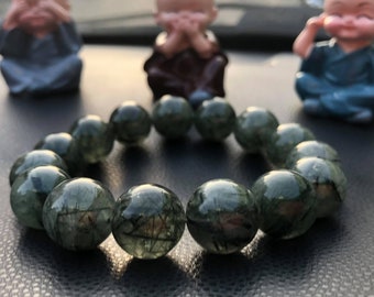 Green Marble Bracelet Natural Stone